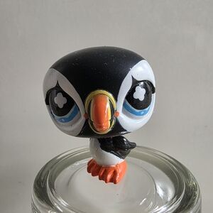 3/$22 PUFFIN #654 - Authentic Littlest Pet Shop - Hasbro LPS
